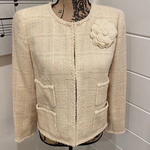 Chanel Cream Jacket / Blazer